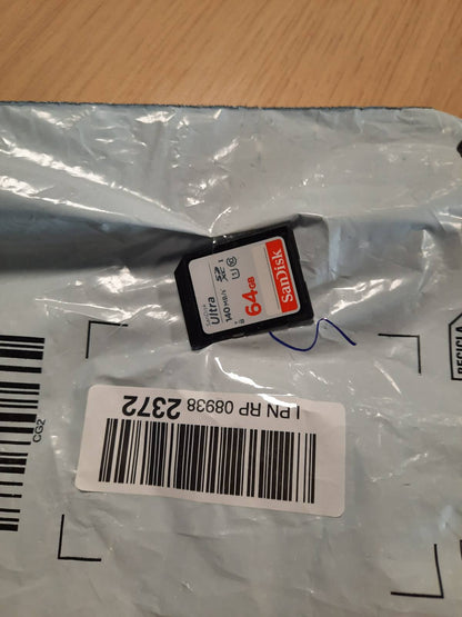 296072 - SANDISK KARTË MEMORIE ULTRA SDXC UHS-I 64 GB - PËR KAMERA KOMPakte, VIDEO FULL HD, U1, C10, V10, SHPEJTËSI LEXIMI DERI NË 140 MB/S, GARANCI 10-VJEÇARE