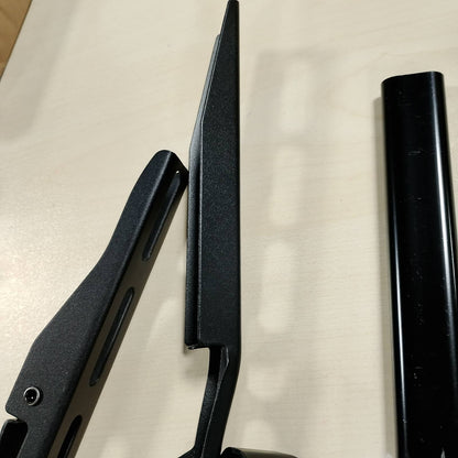 305340 - GRIFEMA Mbajtëse monitori me sustë gazi GB2003-1 për ekrane 13-32 inç, e rregullueshme në lartësi, VESA 75x75/100x100, peshë 2-9 kg, e zezë