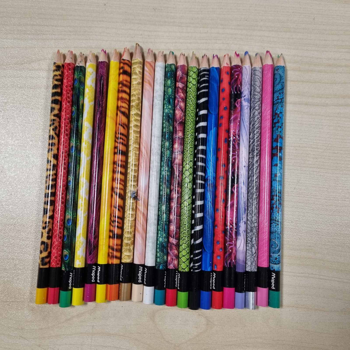 309330 - Maped - 24 lapsa me ngjyra Color'Peps Animals FSC - Laps trekëndësh