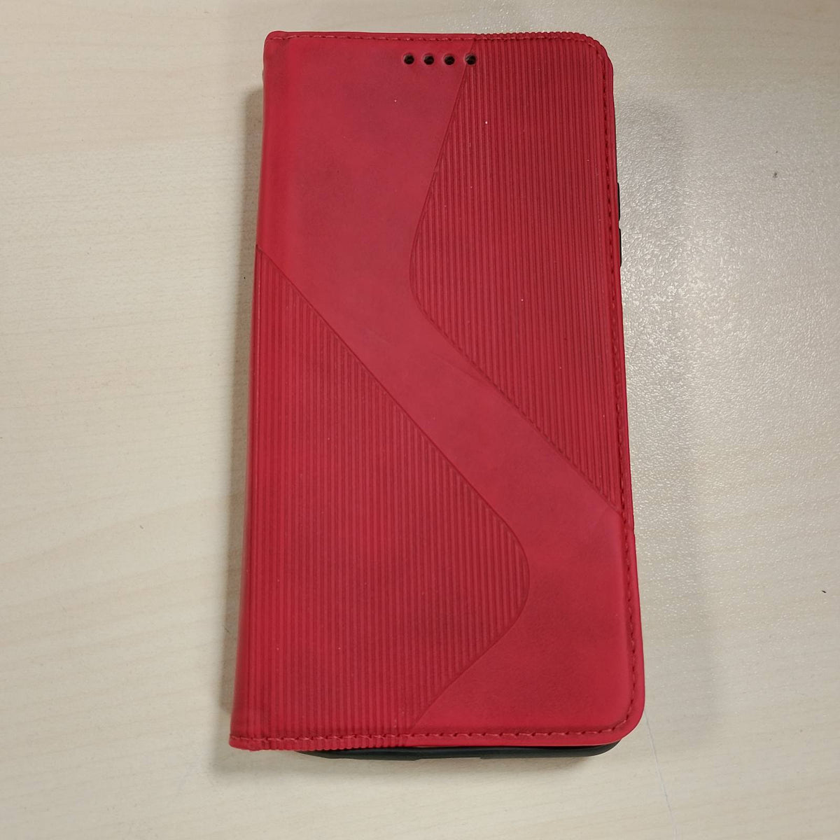 296386 - MBROJTËSE ZONNAVI PËR SAMSUNG GALAXY A52 4G 5G / GALAXY A52S 5G, MBROJTËSE PREJ LËKURE PREMIUM ME MBULËS PËR SAMSUNG GALAXY A52 4G 5G / GALAXY A52S 5G (E KUQE)