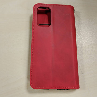 296386 - MBROJTËSE ZONNAVI PËR SAMSUNG GALAXY A52 4G 5G / GALAXY A52S 5G, MBROJTËSE PREJ LËKURE PREMIUM ME MBULËS PËR SAMSUNG GALAXY A52 4G 5G / GALAXY A52S 5G (E KUQE)