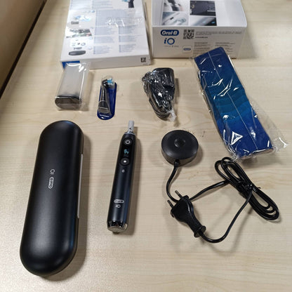 292062 - ORAL-B Furçë dhëmbësh elektrike iO Series 9, e rikarikueshme, 1 njësi bazë, 1 kokë furçe, 1 kuti udhëtimi, e zezë