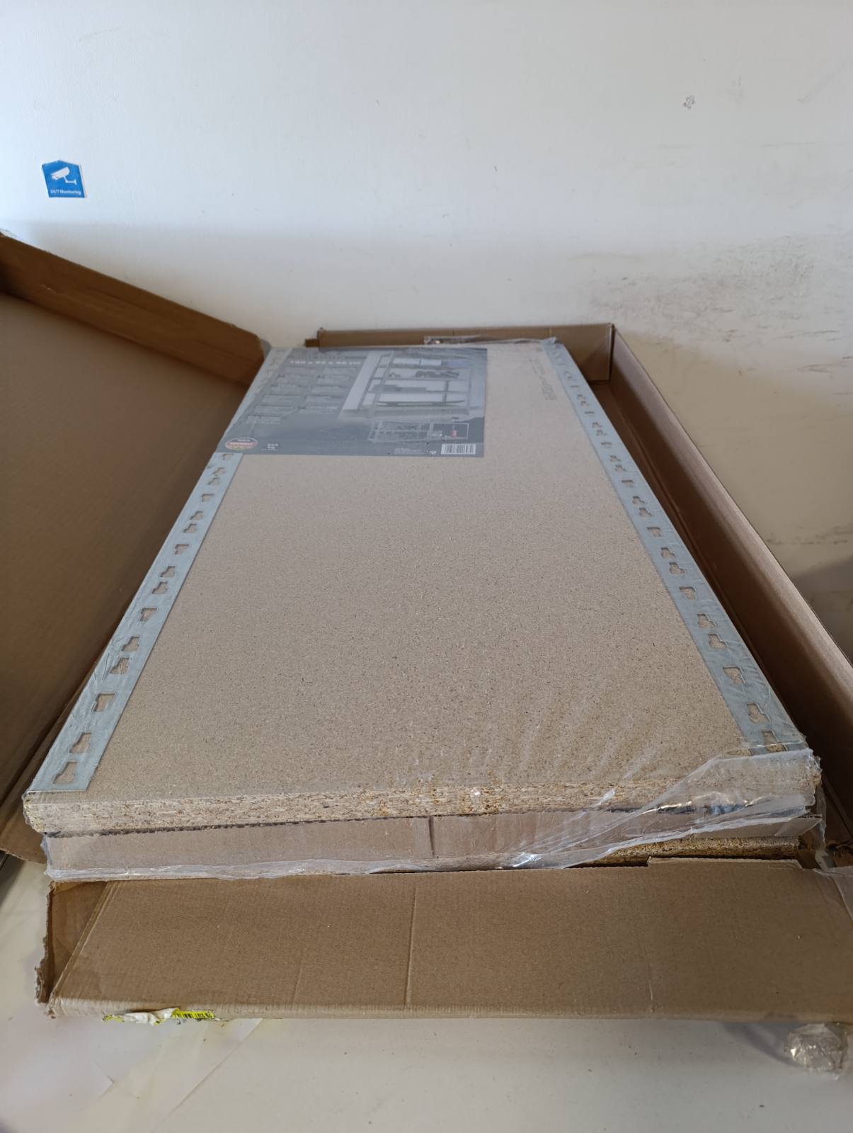 294624 - TKT Njësi Raftesh me Sistem Pune 180x92x46cm, Kapacitet Ngarkese 265kg për Raft, 5 Rafte për Punëtori