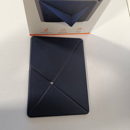 296388 - MBËSHTETËSE TABLETI PORTATIVE NOVOO, MBAJTËSE TABLETI E RREGULLUESHME DHE E PALOSSHME, E PËRPUTHSHME ME IPAD PRO 10" DHE MË TË RINJ, 10.2"/11"/12.9", MATEPAD 10.1"/11", MBËSHTETËSE TABLETI GALAXY TAB DHE SURFACE GO - BLU