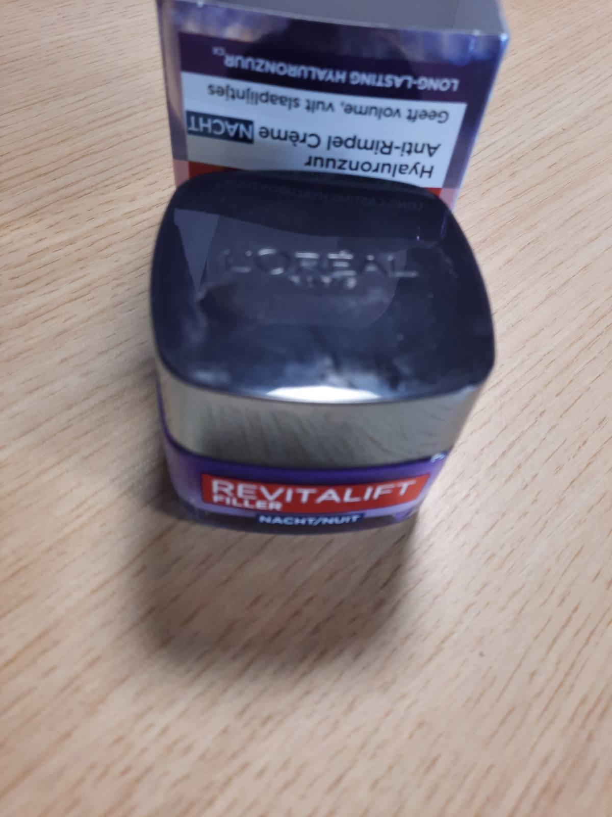 302206 - L'ORÉAL PARIS Krem nate kundër plakjes me acid hialuronik Revitalift Filler, 50 ml; I përshtatshëm për të gjitha llojet e lëkurës, për gratë 35 vjeç e lart