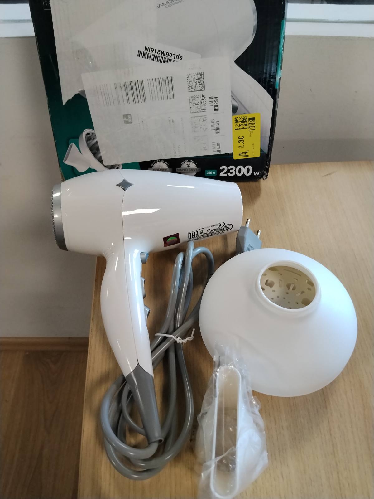 293346 - GAMA ITALY Tharëse flokësh Professional GH0302, Ultra e lehtë, motor DC 2300W