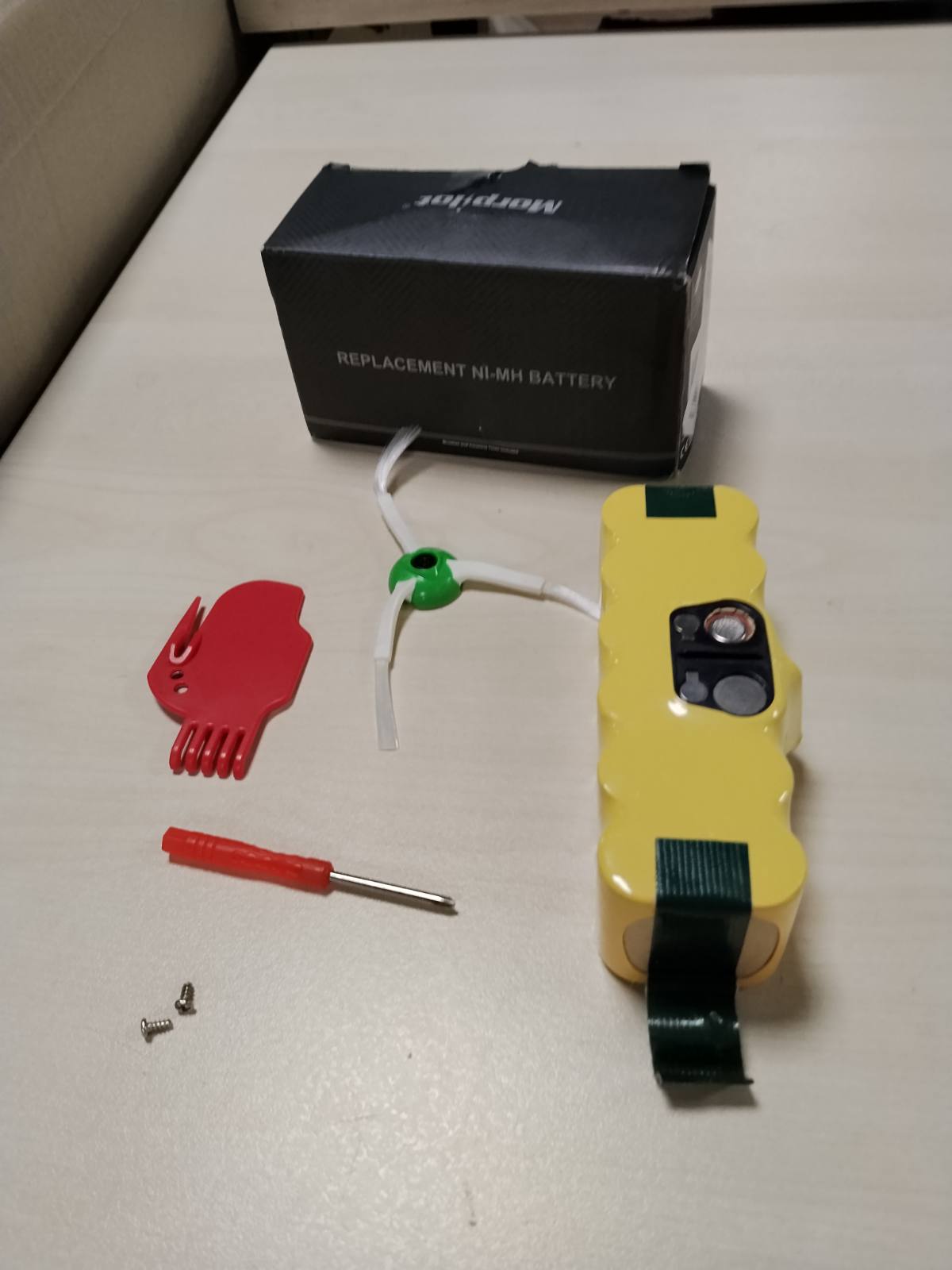 295895 - MORPILOT Bateri 5500mAh për iRobot Roomba, Bateri Zëvendësuese NI-MH për iRobot Roomba 500-880