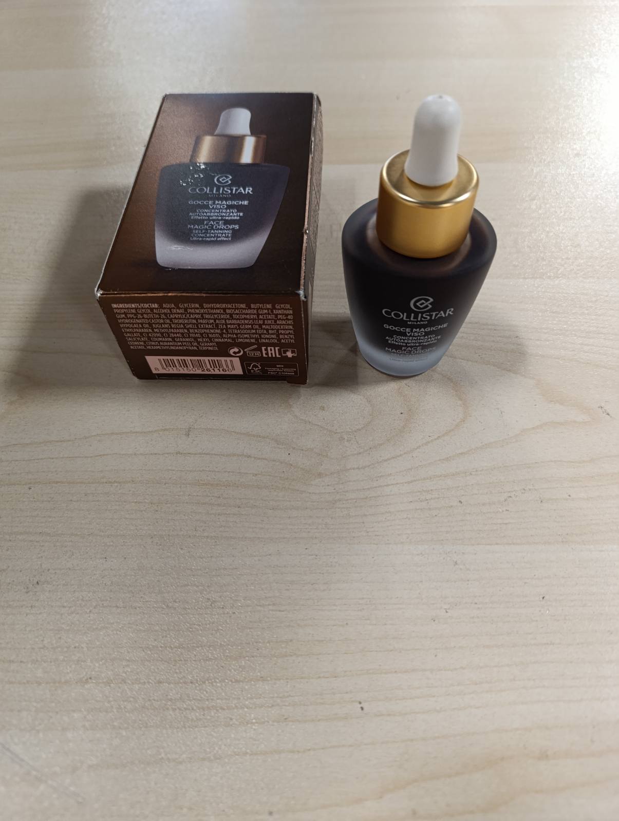 271701 - COLLISTAR Magic Drops për Fytyrën, Vetë-nxirës i Koncentruar, Serum për Fytyrën Illumite, 30 ml