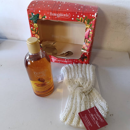 271693 - BOTTEGA VERDE Set Dhurate Argani, Xhel Dushi 400 ml, Krem Duarsh 75 ml, Shirit Koke