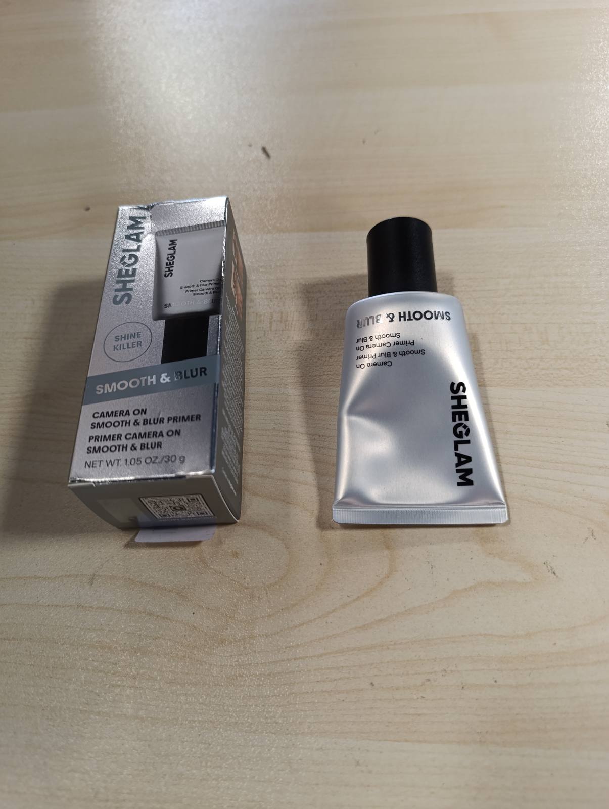 272174 - SHEGLAM Camera On Smooth & Blur Matte Primer, 30ml, bazë grimi zbutëse për lëkurë të lëmuar, minimizues i poreve