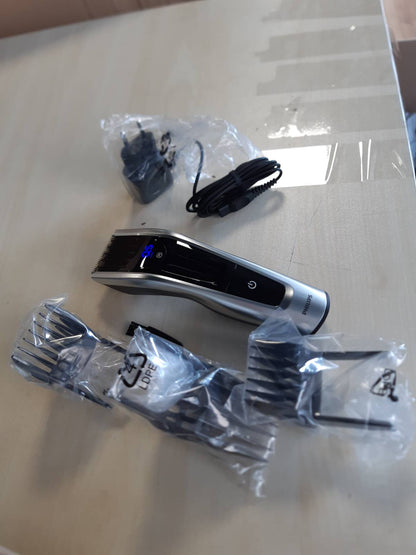 271097 - PHILIPS Makinë prerëse flokësh HC9450/15 Seria 9000, krehër të motorizuar, tehe titaniumi, 400 cilësime gjatësie, precizion 0.1 mm, kohë funksionimi 120 minuta