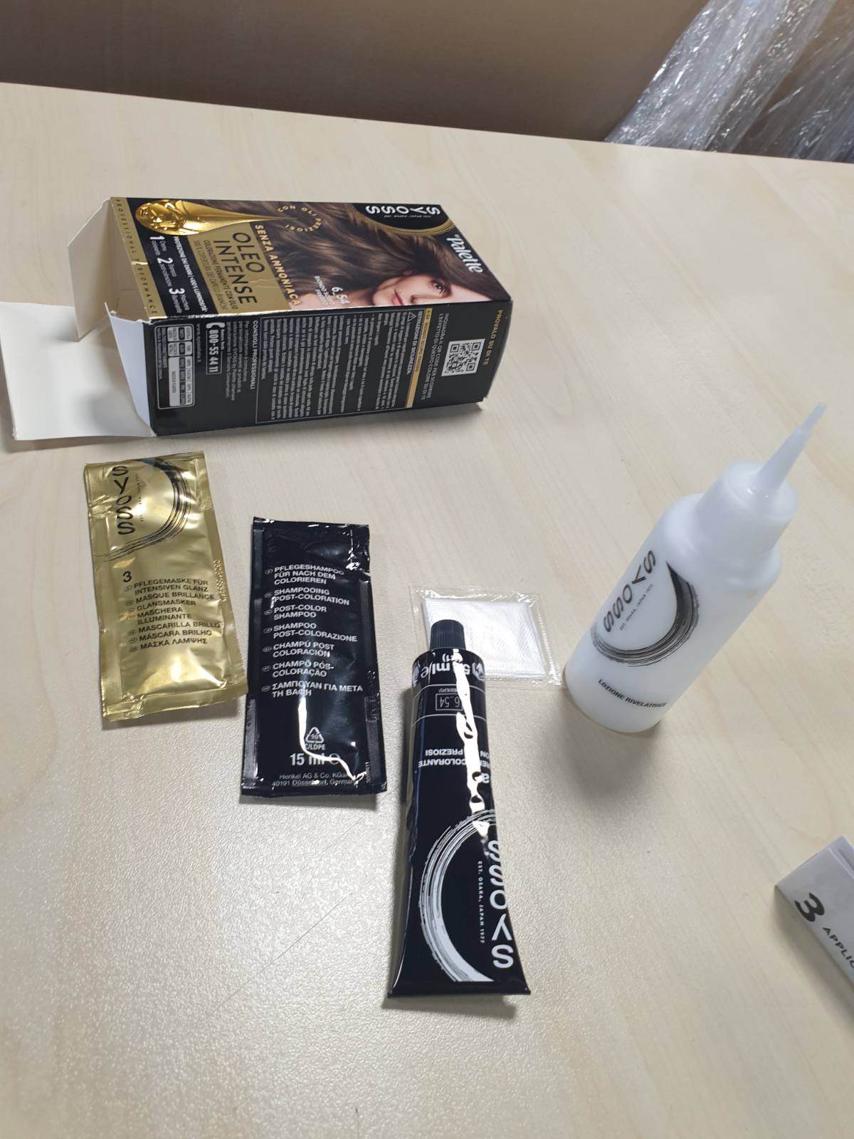 272400 - SYOSS PALETTE OLEO INTENSE, 6-54 NGJYRË KAFE E ÇELTË HIRI