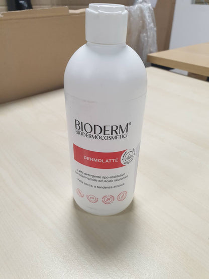 272187 - BIODERMA Qumësht Pastrues Dermolatte Lipo-Restorativ, 500 ml, me Niacinamidë dhe Acid Hialuronik