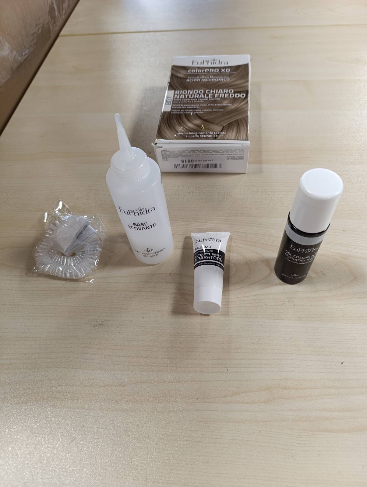 272459 - Euphidra ColorPro XD 807, Bjonde e Çelët Natyrale e Ftohtë, Ngjyrosje e Përhershme me Acid Hialuronik
