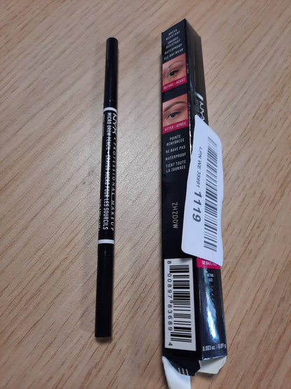 272376 - NYX Professional Laps për vetulla, Mikro për Vetulla, Dy Anët me Laps Automatik dhe Furçë, Ngjyra: Espresso