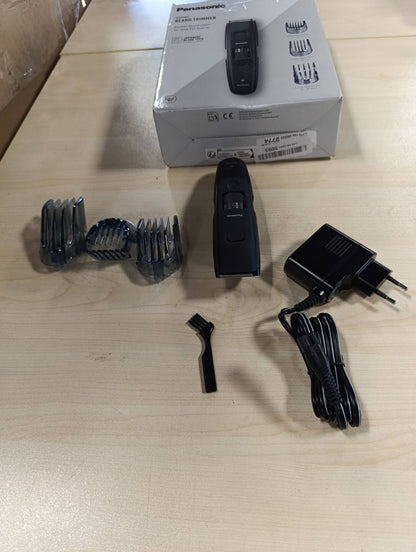 271113 - PANASONIC ER-GB86-K503 Makinë prerëse për mjekër, e rregullueshme nga 1 deri në 30 mm, e larëshme, teh japonez, ngjyrë e zezë