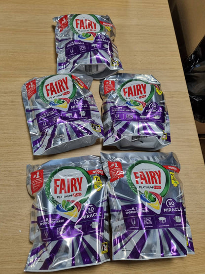 271228 - FAIRY Tableta për lavastovilje 30 minutash, 90 kapsula, limon, Mega Pack