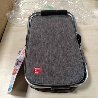 218073 - IRIS BARCELONA - Shportë pikniku e palosshme, 20 l, gri me ngjyrë të çelët
