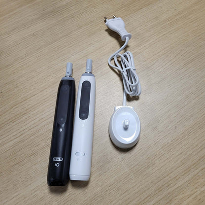 297838 - ORAL-B Furça dhëmbësh elektrike iO 5N, e zezë dhe e bardhë, pako me 2 copë