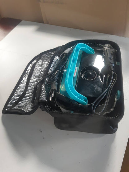 222254 - TRAVELISIMO Kuti Dreke Elektrike 80W, Enë Elektrike Ushqimi 1.5L, Kuti Dreke Termike 3-në-1 (12V/24V/220V), Kuti Dreke për Makinë dhe Kamion, Tenxhere Gatimi Elektrike prej Çeliku Inoks
