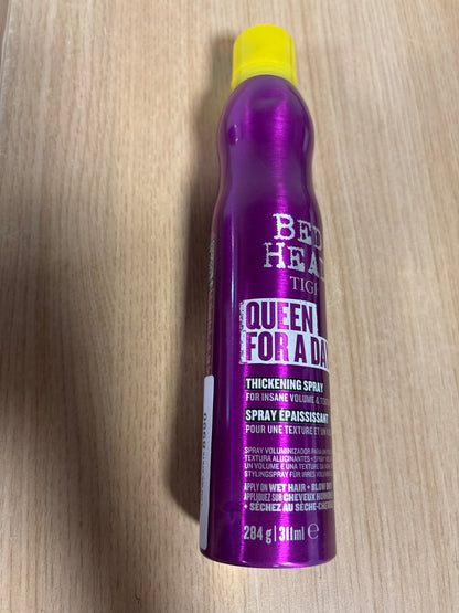 271994 - TIGI Bed Head Sprej Vëllimi Queen For A Day për Trashje për Flokë të Hollë, 311 ml.