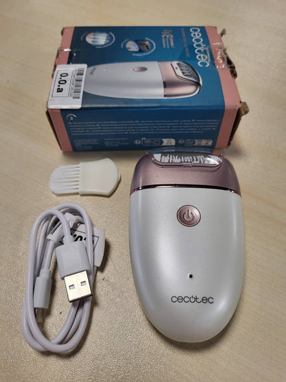275480 - CECOTEC Depilator elektrik SkinCare Depil-Action One, 48 piskatore, 2 shpejtësi, dritë LED, kokë magnetike e lëvizshme
