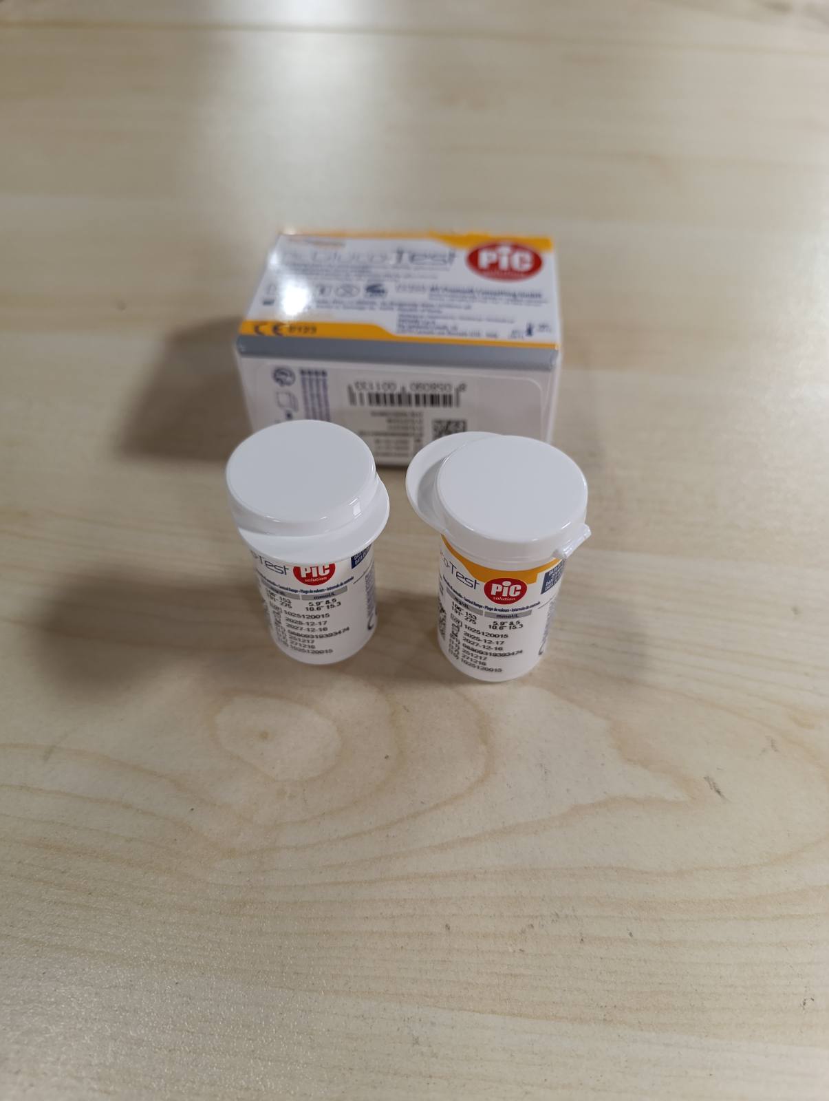 271884 - PIC SOLUTION PIC GLUCOTEST - SHIRITA TESTIMI TË GLUKOZËS NË GJAK, 50 COPË