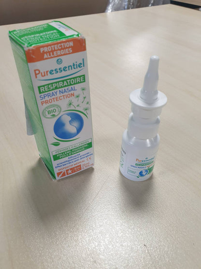 272388 - PURESSENTIEL Sprej Nazal Mbrojtës, 20ml, Mbrojtje nga Alergjia, Formulë Natyrale me Vaj Esencial Eukalipti Radiata