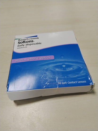 306080 - SOFLENS – Lente kontakti korrigjuese ditore, -2.50 D