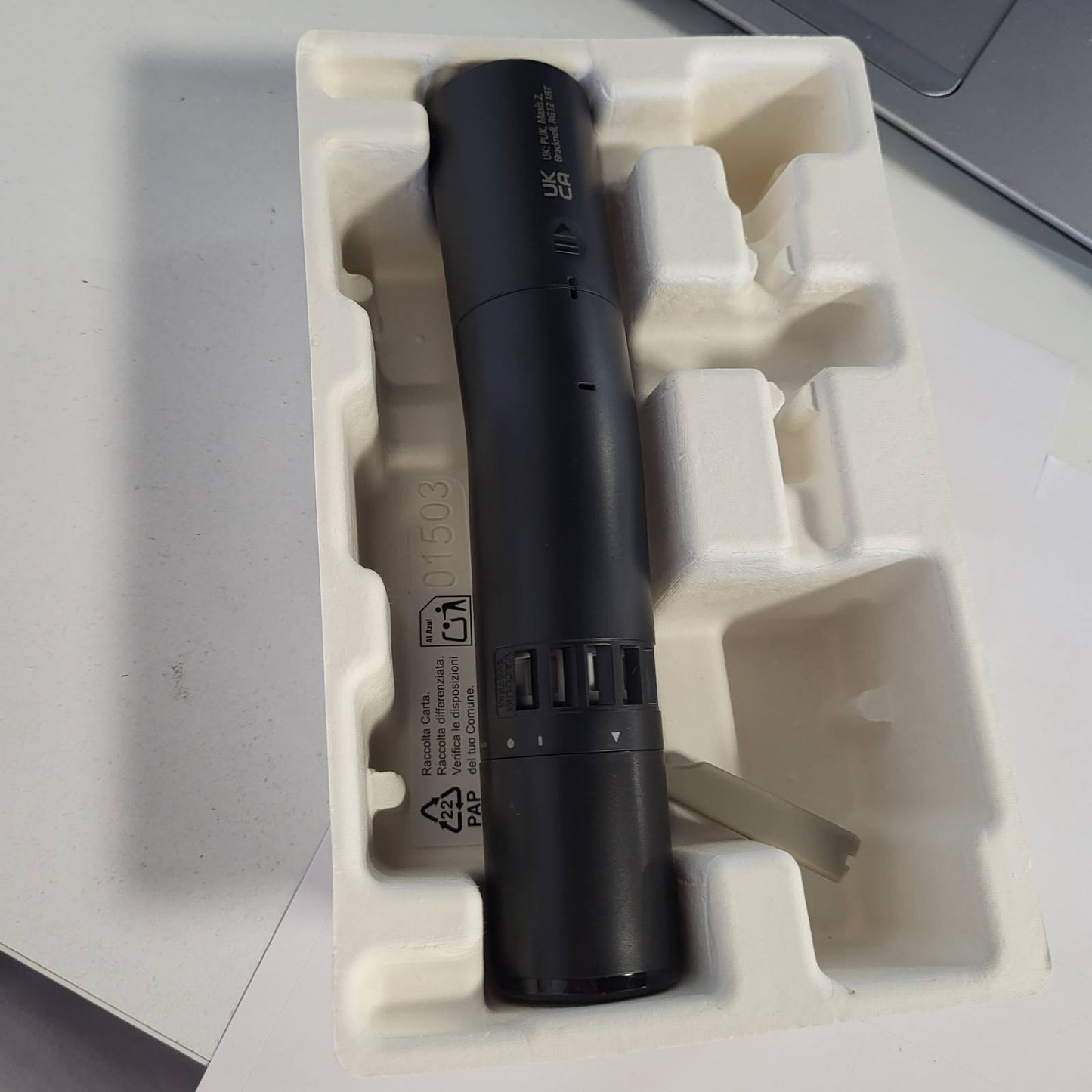 316087 - PANASONIC Makinë prerëse qimesh për hundë ER-GN300-K503, rezistente ndaj ujit, e zezë