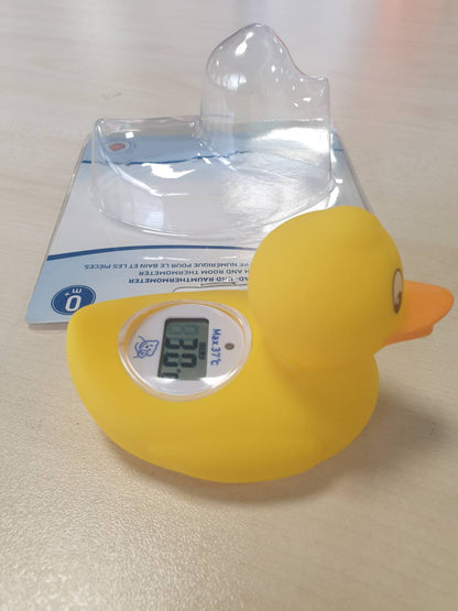 321664 - ROTHO BABYDESIGN Termometër Dixhital për Banjo - i Verdhë - për Bebe - 0-50°C