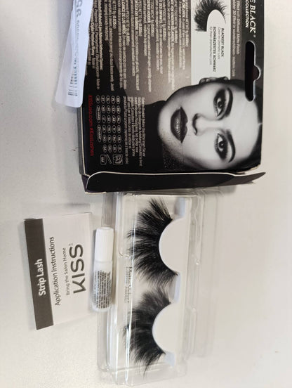302418 - KISS Koleksioni i qerpikëve Lash Couture Matte Black Lashes - Matte Velvet
