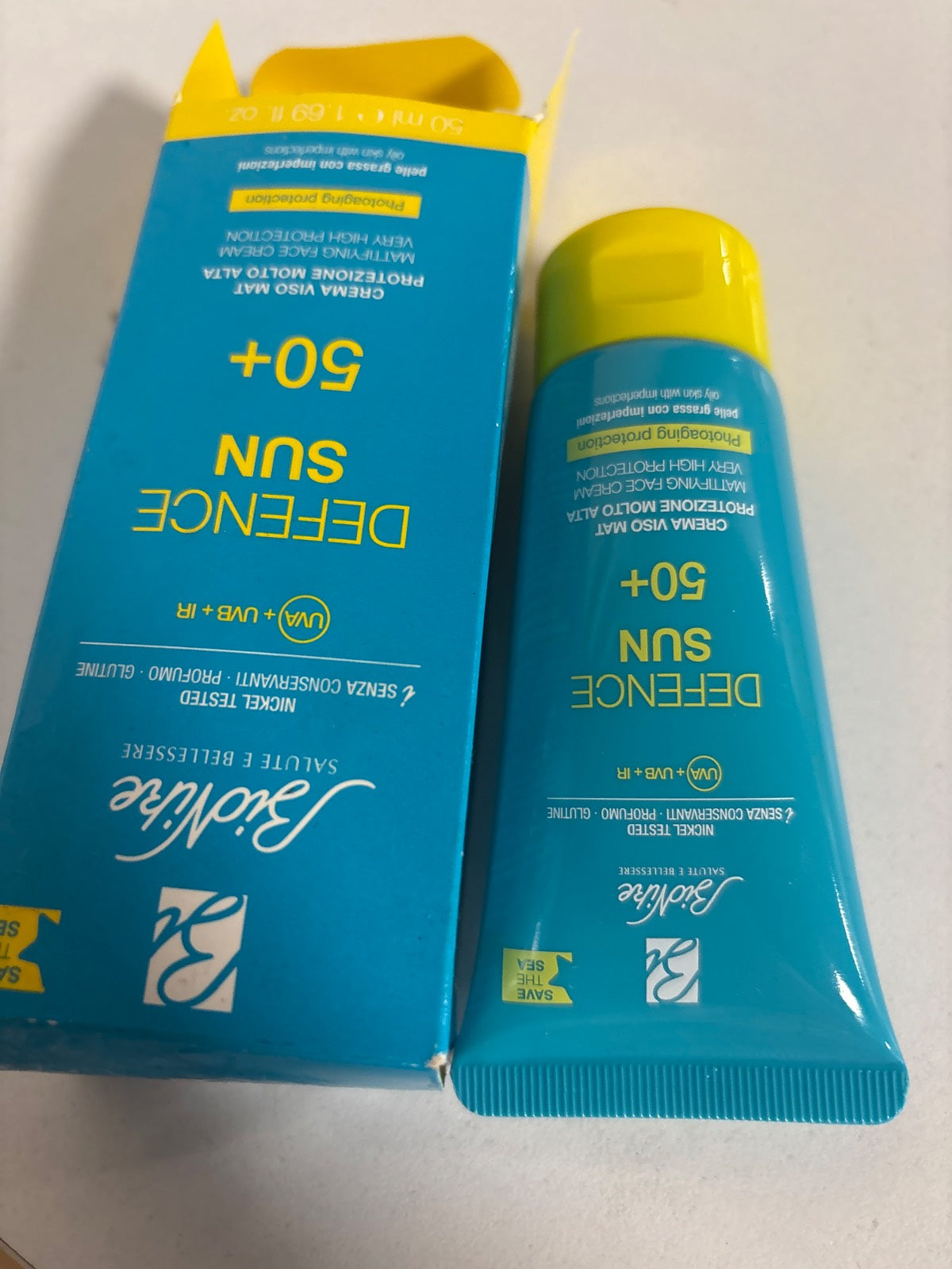 321746 - BIONIKE DEFENCE SUN - KREM DIELLI MAT PËR FYTYRËN SPF 50+ - 50 ML