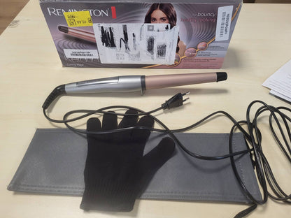 271307 - REMINGTON Hekur kaçurrelash Formë koni 19-28 mm, Mbrojtje nga keratinat, Veshje qeramike me keratinë dhe vaj bajamesh, Ekran dixhital deri në 210°C, CI83V6