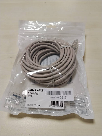 310672 - ATLANTIS Kabllo Ethernet Cat 6 FTP 10m, Kabllo Rrjeti LAN, i mbrojtur, Konektorë RJ45 të derdhur