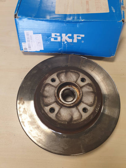 288503 - SKF Disk freni VKBD 1016 me kushinetë të integruar, pozicioni i boshtit të pasmë, diametri i jashtëm 267.7 mm, lartësia 110 mm, gjatësia 290 mm, gjerësia 310 mm, cilësia origjinale (OE)