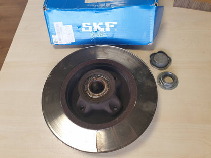 288503 - SKF Disk freni VKBD 1016 me kushinetë të integruar, pozicioni i boshtit të pasmë, diametri i jashtëm 267.7 mm, lartësia 110 mm, gjatësia 290 mm, gjerësia 310 mm, cilësia origjinale (OE)