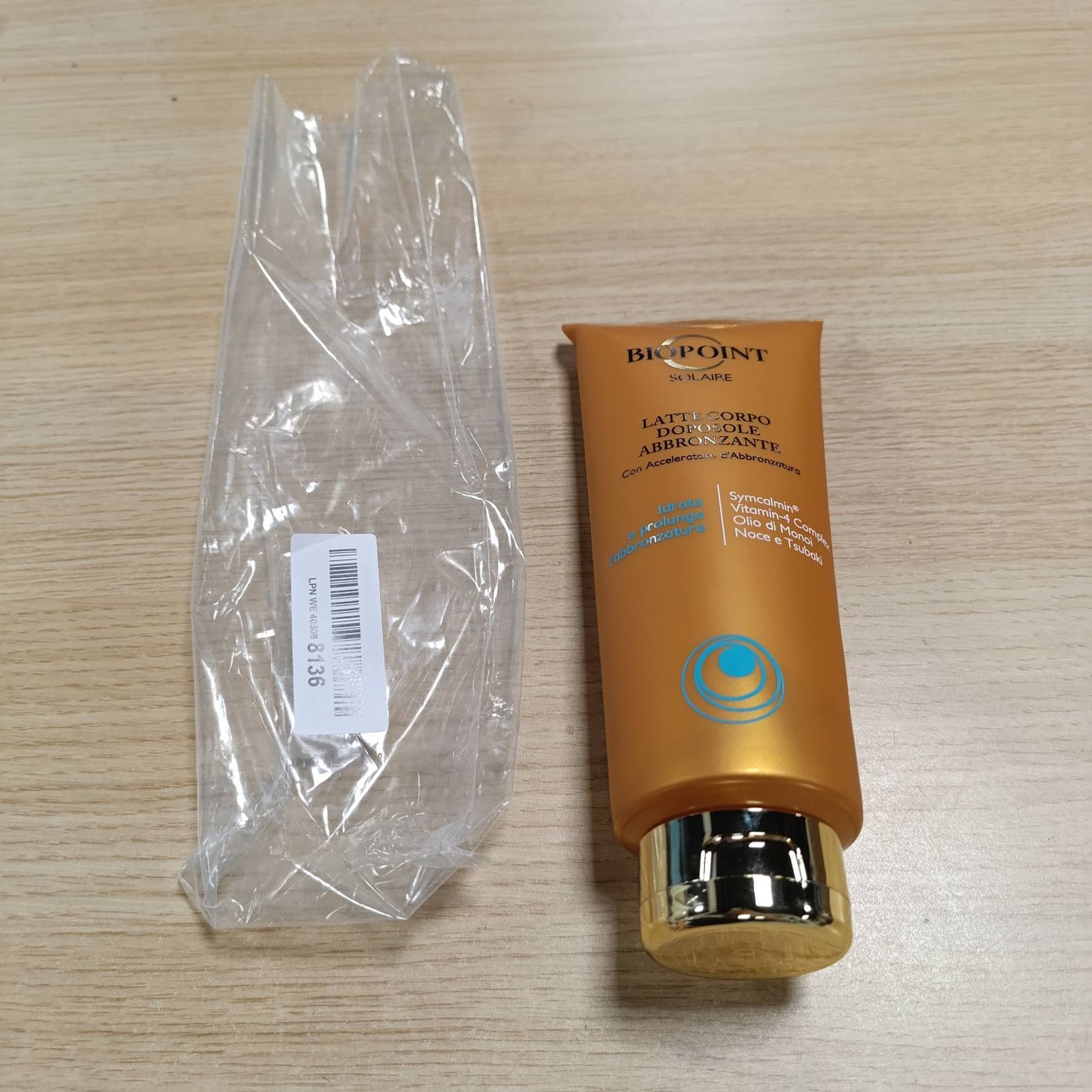 321653 - Biopoint Solaire Qumësht trupi pas diellit sublimues me përshpejtues të nxirjes, veprim qetësues dhe hidratues, jep një lëkurë të artë dhe të shndritshme që zgjat, 400 ml