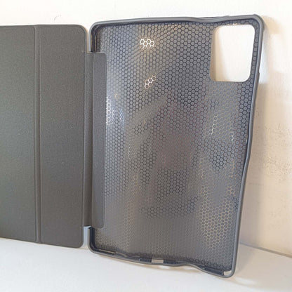 277256 - BIGHAN Mbrojtëse për Lenovo Tab M11 11" 2024, Folio me mbështetje dhe mbulesë magnetike, e zezë