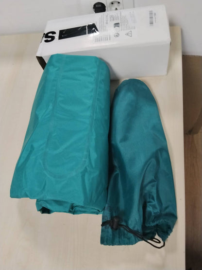 288794 - DEEPRBLING Dyshek kampingu vetë-fryrës me pompë këmbësh dhe jastëk, ultra i lehtë 200x70x10 cm