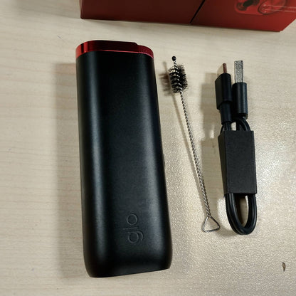 317139 - GLO Cigare Elektronike Hyper Pro, Pajisje Ngrohëse Duhani, E Zezë dhe e Kuqe