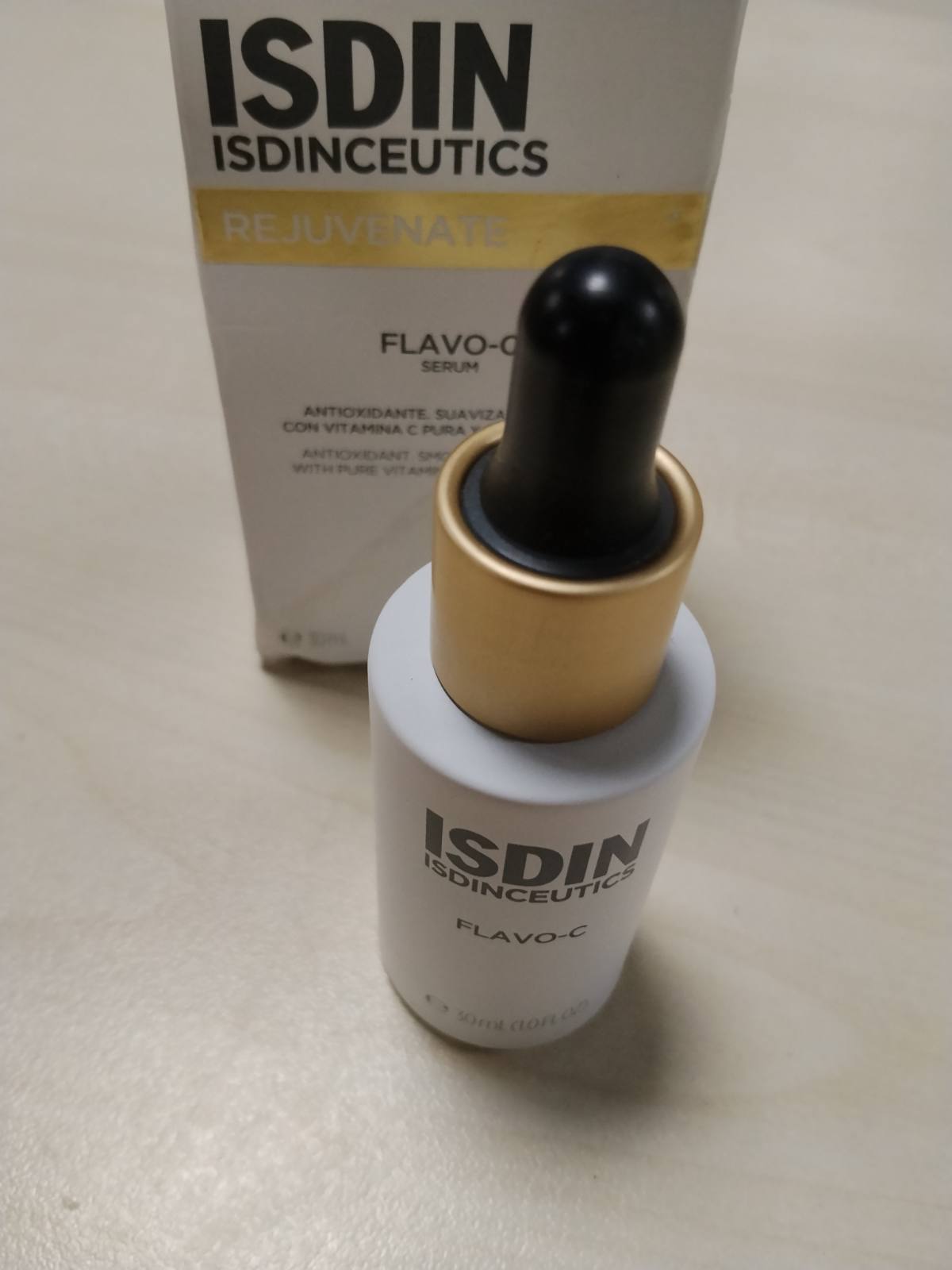 315801 - ISDIN Serum Antioksidant për Fytyrën Flavo-C me Vitaminë C të Pastër (30 ml)