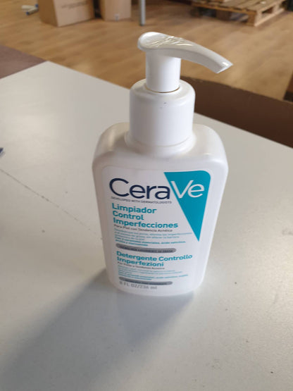 317488 - CERAVE Xhel Pastrues për Kontrollin e Njollave, 236ml, për Lëkurë të Prirur ndaj Akneve dhe Yndyrë, me Acid Salicilik