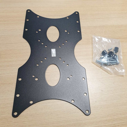 320287 - Adaptor VESA, pllakë adaptori, VESA 50x50 deri në 400x200, 1 copë, i zi