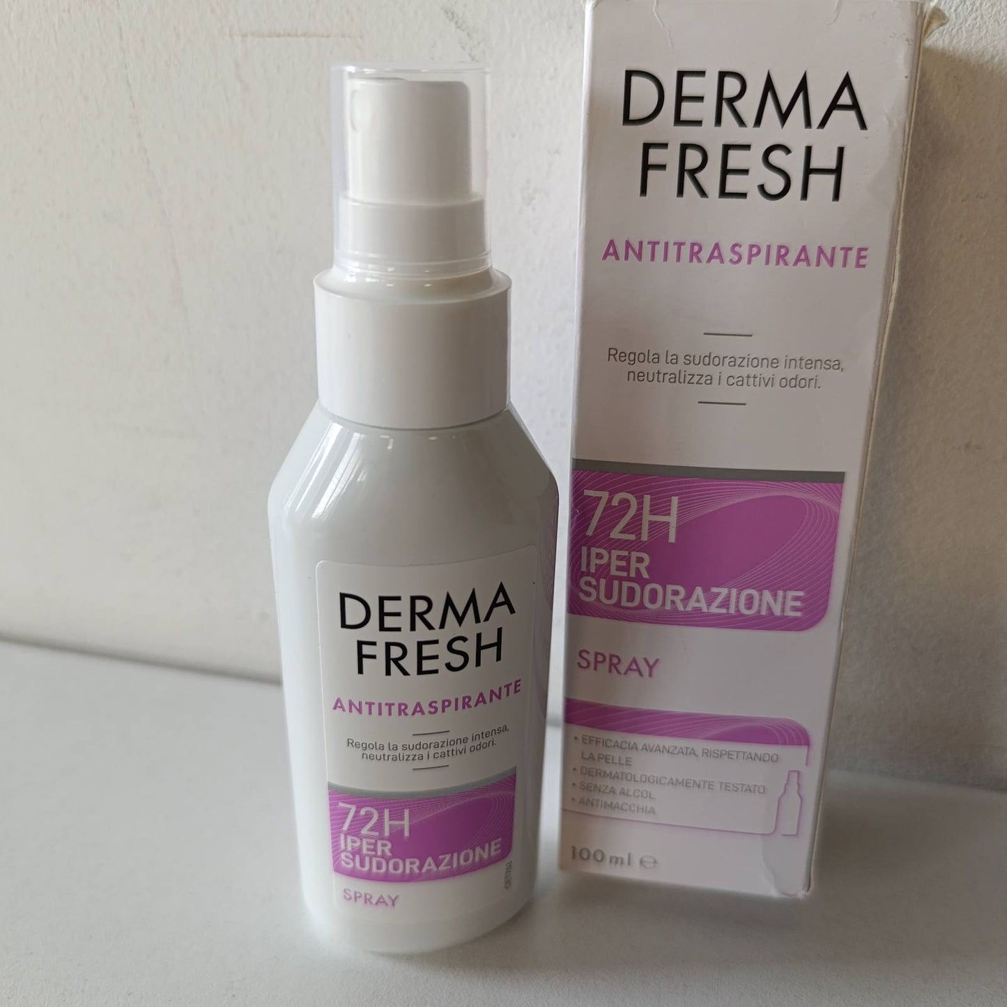 321986 - DERMAFRESH 72H Deodorant Antidjersitës, Sprej - 100 ml