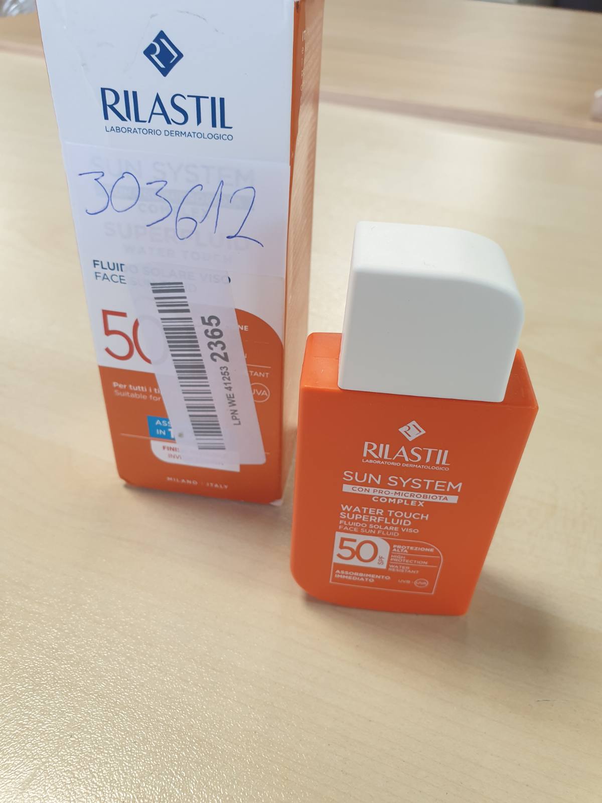 303612 - RILASTIL Sun System Water Touch Superfluid SPF50, 50 ml
