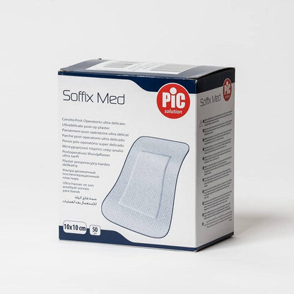 272071 - PIC SOLUTION SOFFIX MED ULTRA DELICATE, Fasha Postoperative, 10 cm Gjatësi X 8 cm Gjerësi, 50 copë, 100 gr
