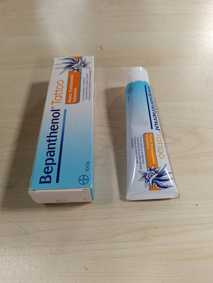 272377 - BEPANTHENOL Pastë Trajtimi Intensiv për Tatuazhe, 100 g, Krem Hidratues për Tatuazhe që Mbron, Qetëson dhe Rigjeneron Lëkurën