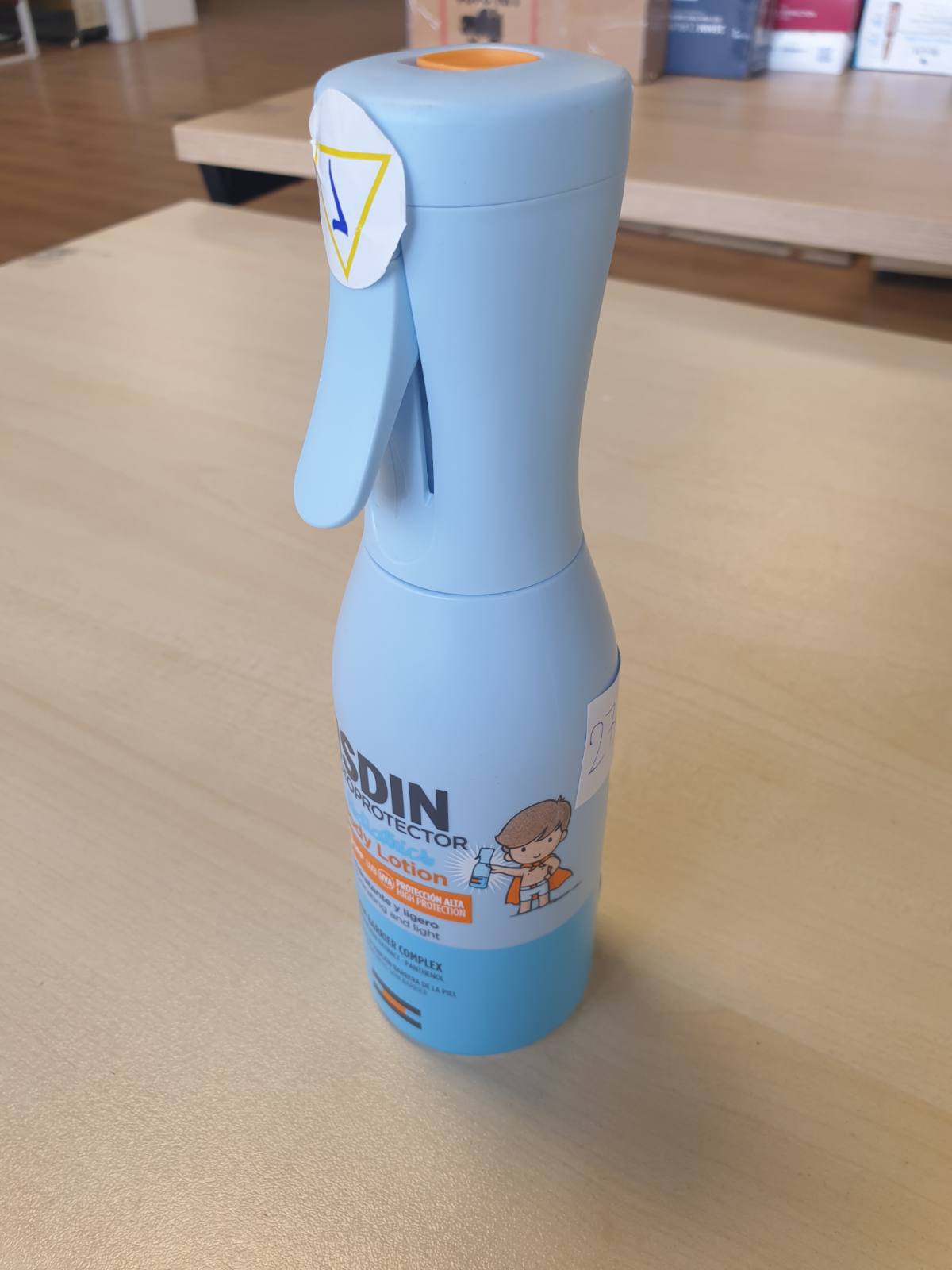 271548 - ISDIN Losion trupi Fotoprotector Pediatrics SPF 50 - Mbrojtje nga dielli për fëmijë, Rezistent ndaj ujit, 50 ml