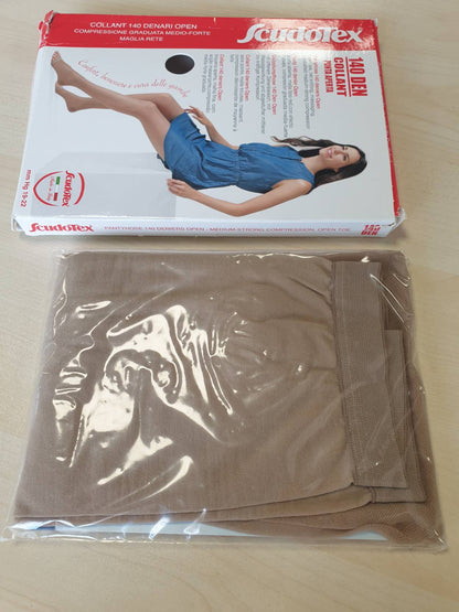 271636 - SCUDOTEX Geta të Hapura, Lëkurë, 140 Denier, Madhësia 4